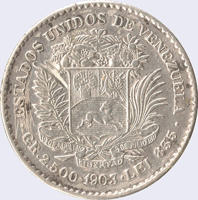Diseño A, Tipo A. Fecha 1903