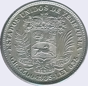 Diseño A, Tipo A. Fecha 1935