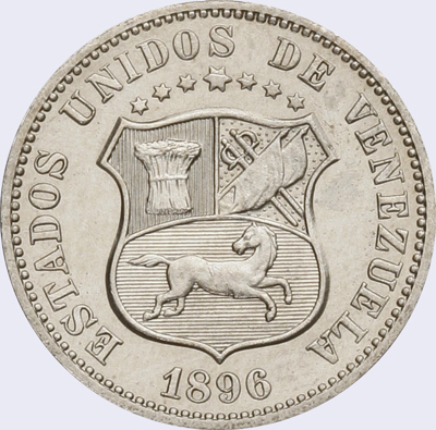 Diseño A, Tipo A. Fecha 1896