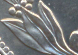 Piece mv12.5cts-da01v5 (Obverse, partial)