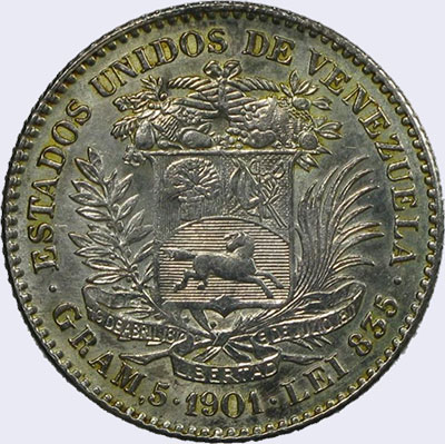 Design A, Type A. Date 1901