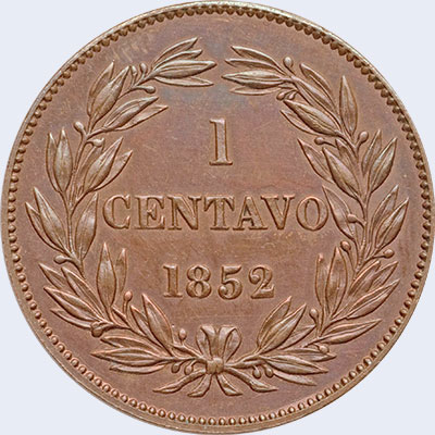 Design A, Type A. Date 1852