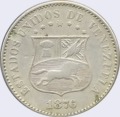 Diseño A, Tipo A. Fecha 1876