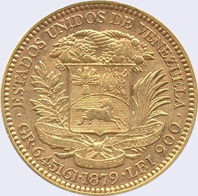 Diseño A, Tipo A. Fecha 1879