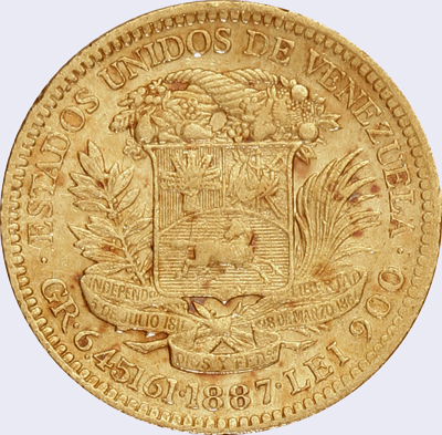 Diseño A, Tipo A. Fecha 1887