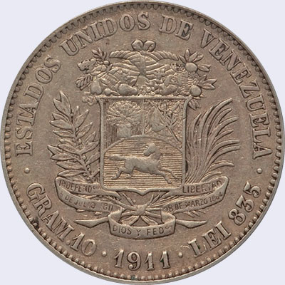 Diseño A, Tipo A. Fecha 1911