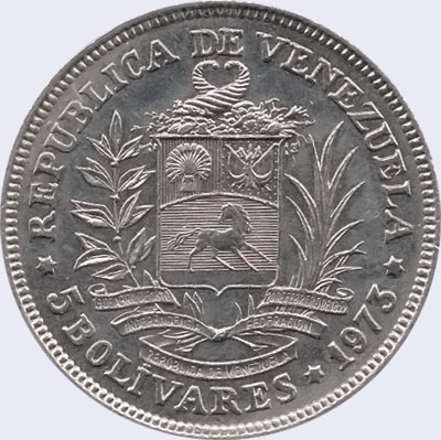 Design B, Type A. Date 1973