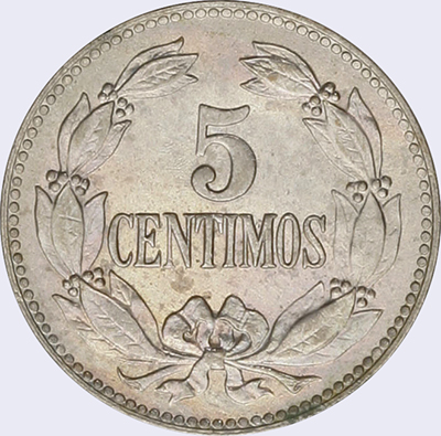 Diseño A, Tipo A. Fecha 1925