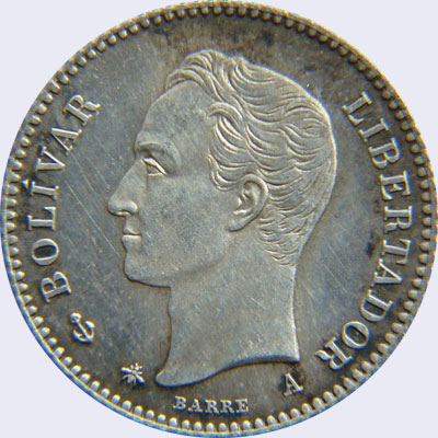 Design A, Type A. Date 1874 (Proof surface)
